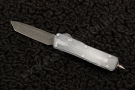 Scarab clear top damascus tanto
